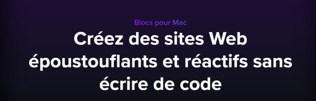 Fonctionnalités Clés de Blocs